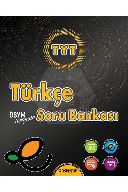 ENDEMİK TYT TÜRKÇE SORU BANKASI - 2024