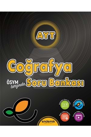 ENDEMİK AYT COĞRAFYA SORU BANKASI - 2024