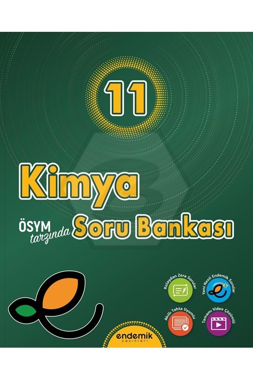 ENDEMİK 11.SINIF KİMYA SORU BANKASI - 2024