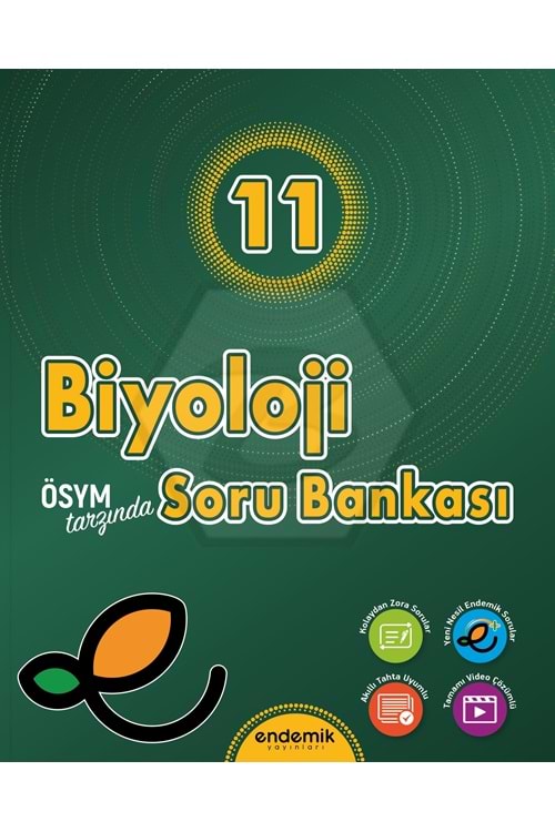 ENDEMİK 11.SINIF BİYOLOJİ SORU BANKASI - 2024