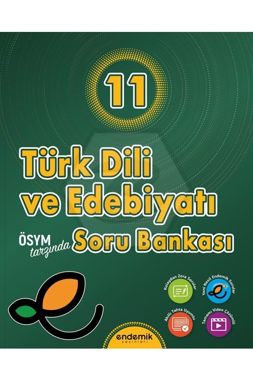 ENDEMİK 11.SINIF TÜRK DİLİ VE EDEBİYATI SORU BANKASI - 202