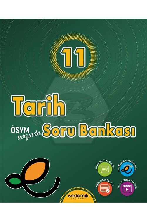 ENDEMİK 11.SINIF TARİH SORU BANKASI - 2024