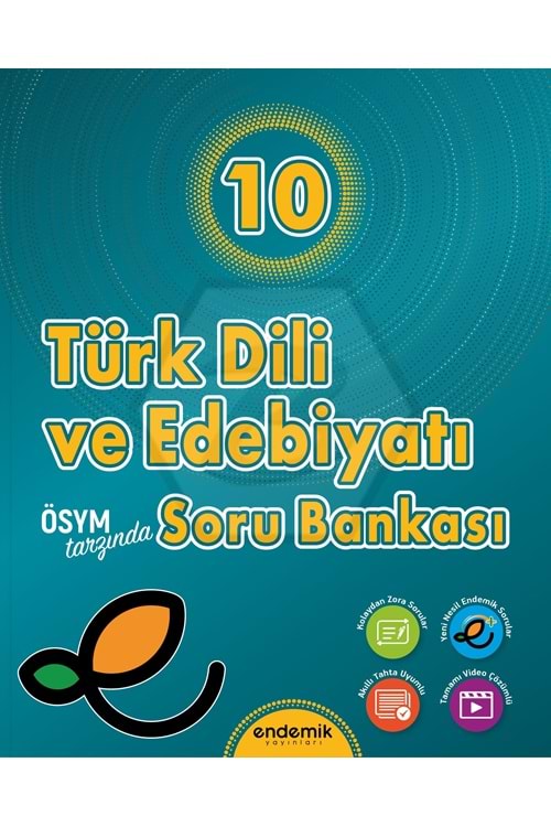 ENDEMİK 10.SINIF TÜRK DİLİ VE EDEBİYATI SORU BANKASI - 2024