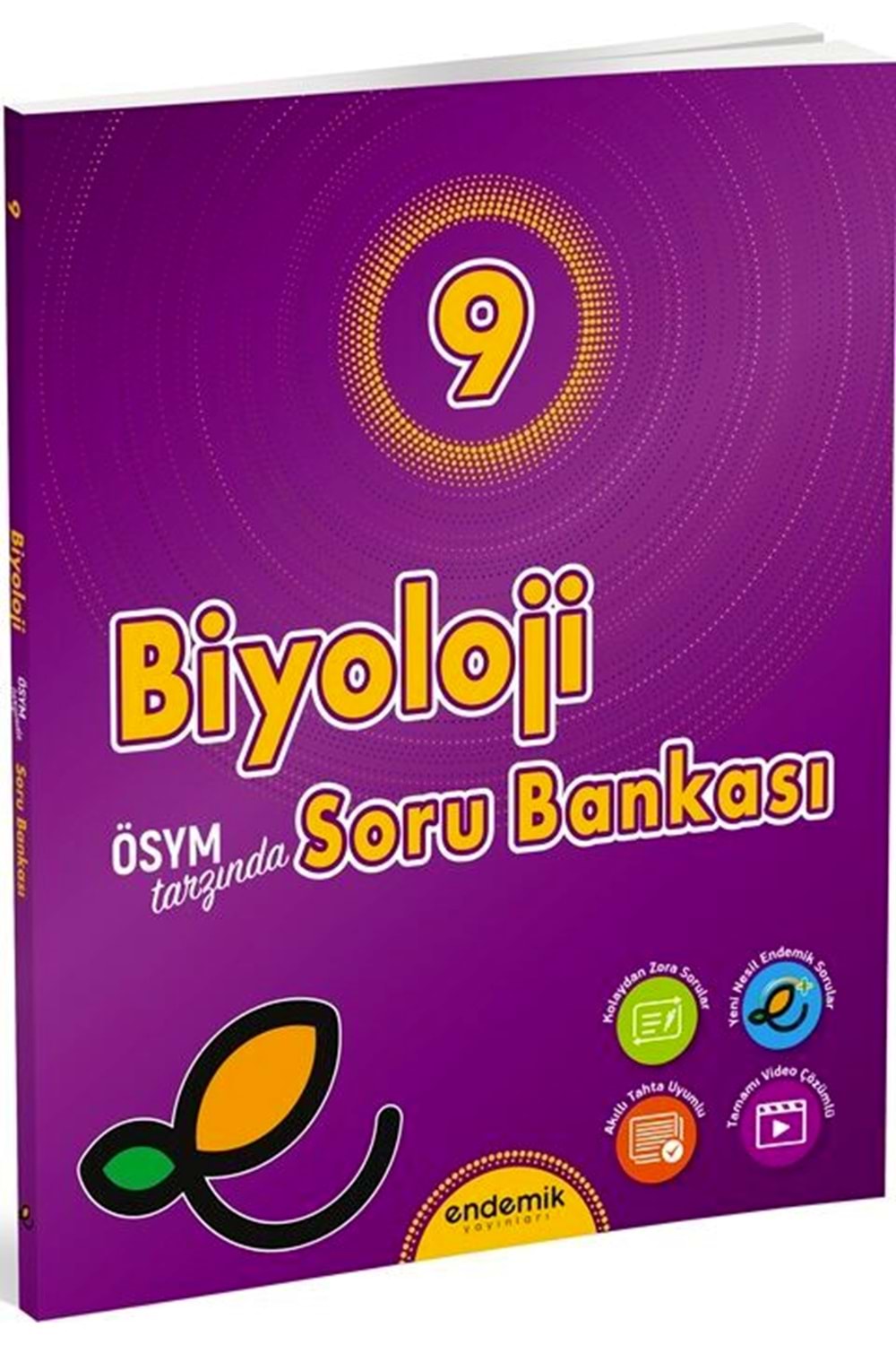 ENDEMİK 9.SINIF BİYOLOJİ SORU BANKASI - 2024