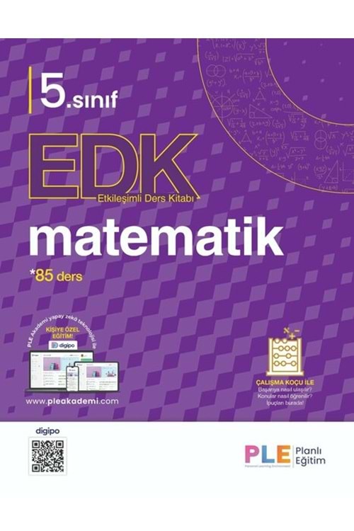 PLE 5.SINIF - MATEMATİK ETKİLEŞİMLİ DERS KİTABI - SET