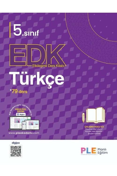 PLE 5.SINIF - TÜRKÇE ETKİLEŞİMLİ DERS KİTABI - SET