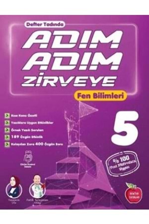NEWTON 5.SINIF ADIM ADIM ETKİNLİKLİ KONU ANLATIMLI SORU BANKALARI -- FEN BİLİMLERİ
