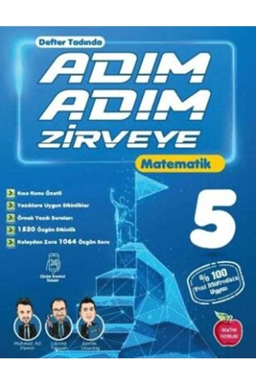 NEWTON 5.SINIF ADIM ADIM ETKİNLİKLİ KONU ANLATIMLI SORU BANKALARI -- MATEMATİK