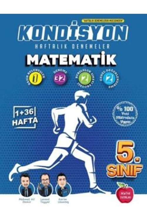 NEWTON 5.SINIF KONDİSYON HAFTALIK KAZANIM DENEMELERİ 37 HAFTA --MATEMATİK