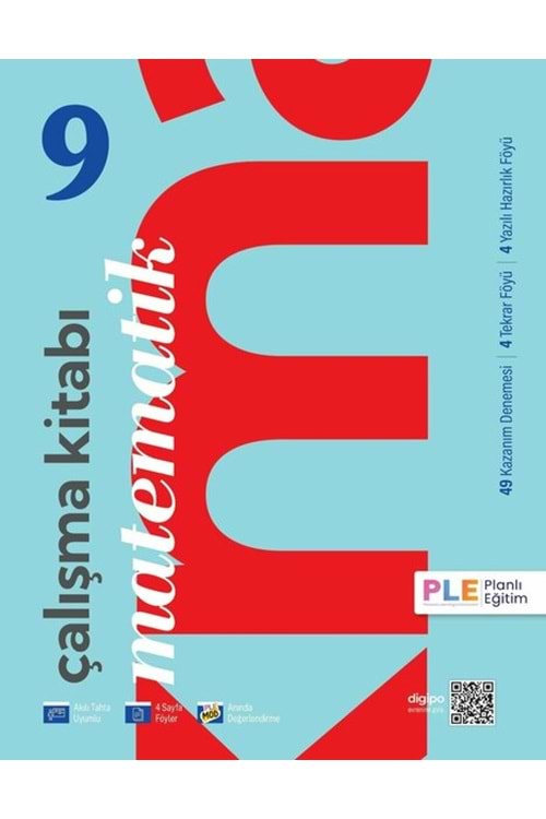 PLE 9.SINIF - ÇALIŞMA KİTABI - KAZANIM DENEMELERİ - MATEMATİK