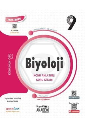 ÜÇGEN AKADEMİ 9.SINIF KONUNUN ÖZÜ - BİYOLOJİ - KÖSB - 2024