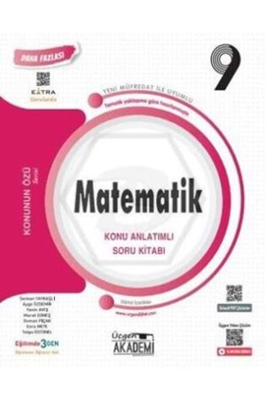 ÜÇGEN AKADEMİ 9.SINIF KONUNUN ÖZÜ - MATEMATİK - KÖSB - 2024
