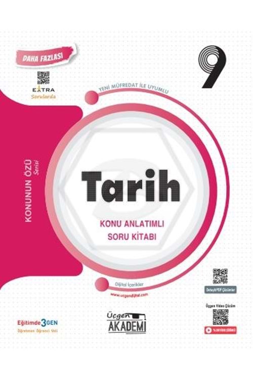 ÜÇGEN AKADEMİ 9.SINIF KONUNUN ÖZÜ - TARİH - KÖSB - 2024