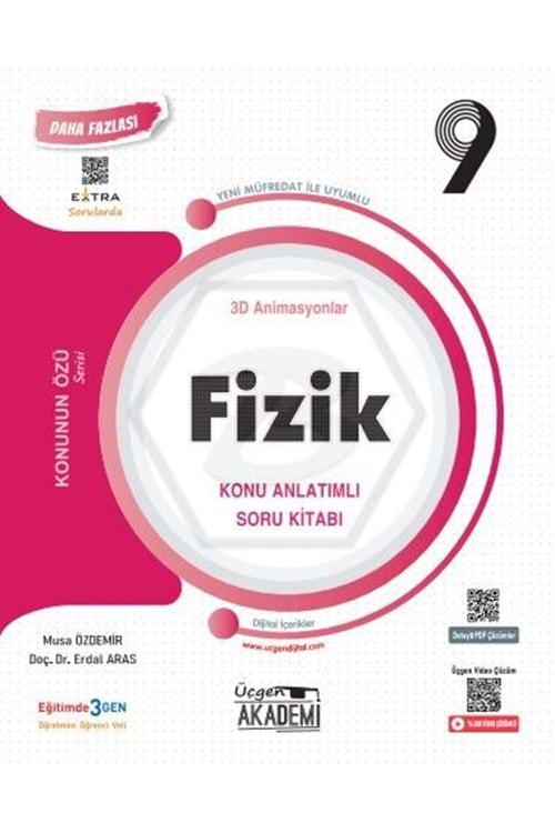 ÜÇGEN AKADEMİ 9.SINIF KONUNUN ÖZÜ - FİZİK - KÖSB - 2024
