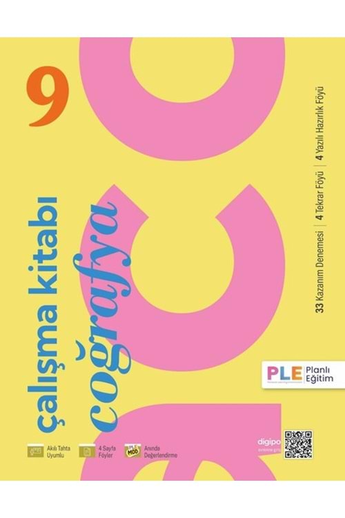 PLE 9.SINIF - ÇALIŞMA KİTABI - KAZANIM DENEMELERİ - COĞRAFYA