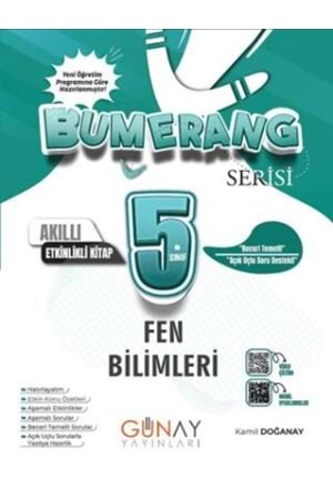 GÜNAY BUMERANG ETKİNLİKLİ FEN BİLİMLERİ