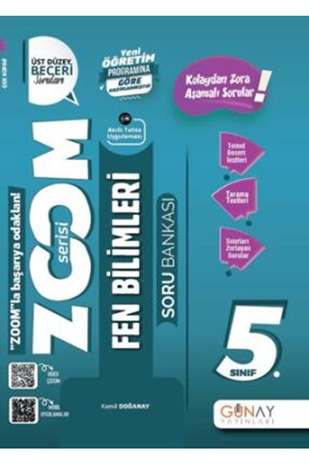 GÜNAY ZOOM SERİSİ FEN BİLİMLERİ SORU BANKASI