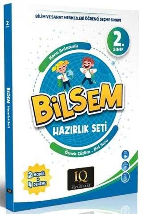 IQ 2.SINIF BİLSEM HAZIRLIK SETİ