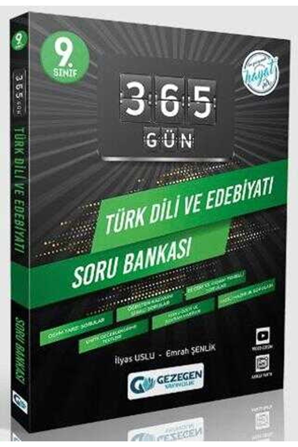 GEZEGEN 365 GÜN TÜRK DİLİ VE EDEBİYATI SORU BANKASI