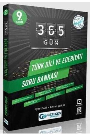 GEZEGEN 365 GÜN TÜRK DİLİ VE EDEBİYATI SORU BANKASI