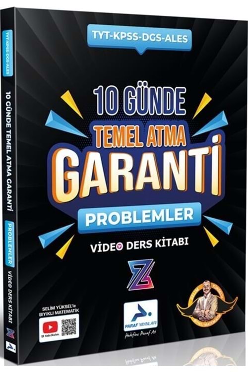 PARAF Z TAKIM PROBLEMLER-10 GÜNDE TEMEL ATMA GARANTİ
