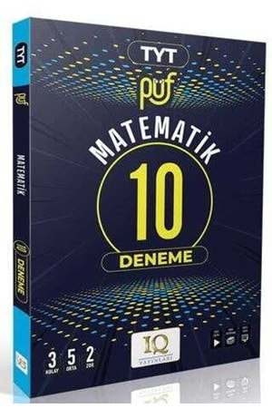 IQ PÜF TYT MATEMATİK 10 BRANŞ DENEMESİ