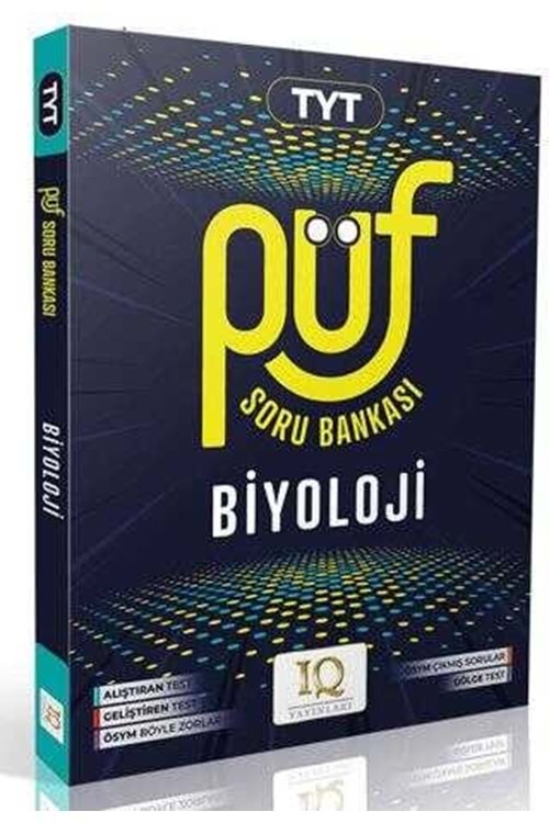 IQ TYT BİYOLOJİ PÜF SORU BANKASI