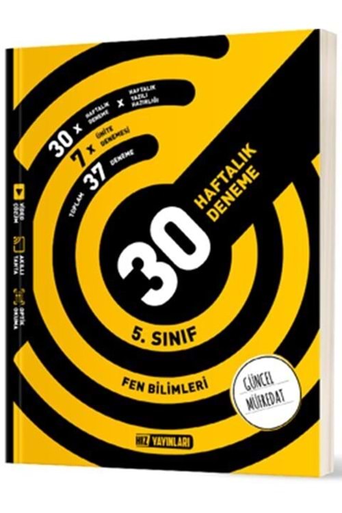 HIZ 5.SINIF FEN BİLİMLERİ HAFTALIK DENEME