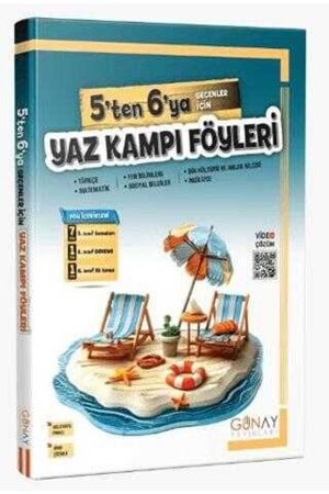 GÜNAY 5.SINIF 5'TEN 6'YA GEÇENLER İÇİN BUMERANG YAZ KAMPI FÖYLERİ