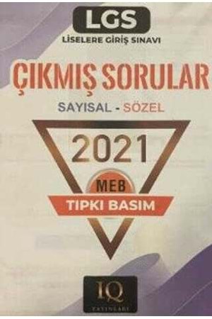 IQ TIPKI BASIM LGS ÇIKMIŞ SORULAR-2021