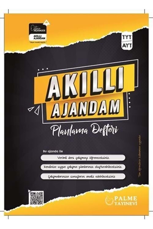 PALME TYT AYT AKILLI AJANDAM PLANLAMA DEFTERİ