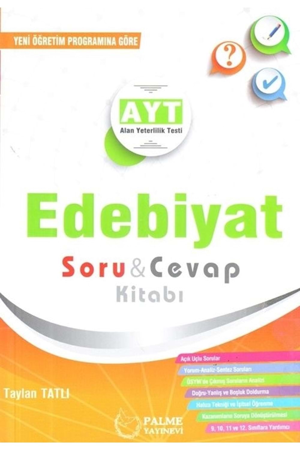 PALME AYT EDEBİYAT SORU&CEVAP KİTABI