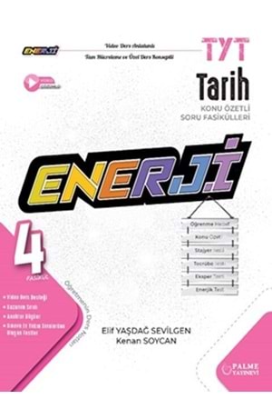 PALME TYT ENERJİ TARİH KONU ÖZETLİ SORU FASİKÜLLERİ(4 FA