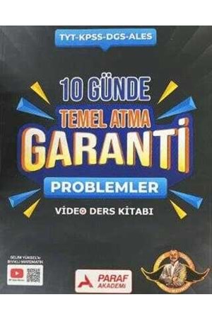 PARAF AKADEMİ PROBLEMLER 10 GÜNDE TEMEL ATMA GARANTİ