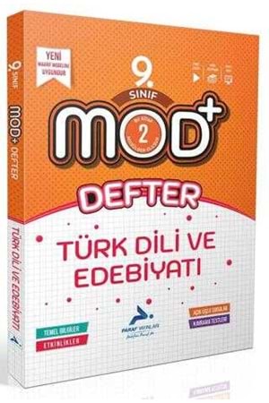 PARAF 9.SINIF MOD TÜRK DİLİ VE EDEBİYATI DEFTER