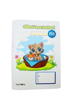 ÇINAR GÜZEL YAZI DEFTERİ PP KAPAK A4 30 YP.***